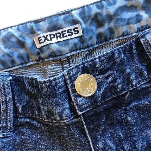 Express Denim Shorts - Picture 2 of 7